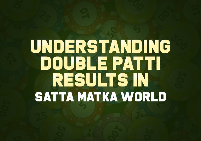 Matka live: double patti